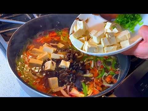 Hot and Sour Soup Delight! | Easy Homemade | 酸辣湯