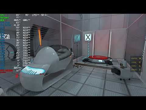 Portal Prelude RTX FullHD,1080p gameplay i5 12500H,RTX 3050 DLSS