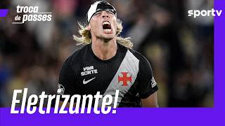 VASCO VIRA NOS ACRÉSCIMOS E VENCE O FLUMINENSE NO MARACANÃ | TROCA DE PASSES | sportv
