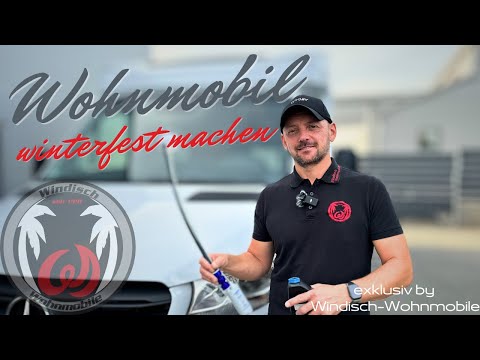 Mache dein Wohnmobil winterfest, wir helfen dir, dass kein Wasser im Winter einfriert