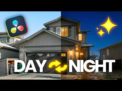 Day-to-Night Conversion With AI | Davinci Resolve Tutorial