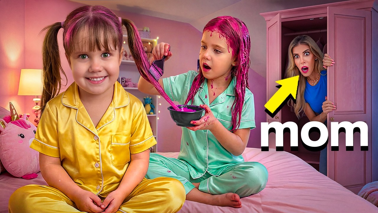 Mom Secretly Hides in Daughter's Bedroom…