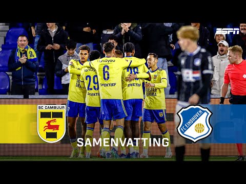 REMCO BALK zet CAMBUUR vroeg op voorsprong IN EIGEN HUIS 💥  | Samenvatting SC Cambuur - FC Eindhoven