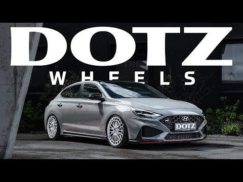 DOTZ featuring Hyundai i30 N on Sepang blaze