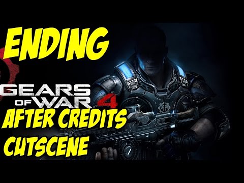 Gears of War 4 Ending Final Boss Fight & After Credits Cutscene
