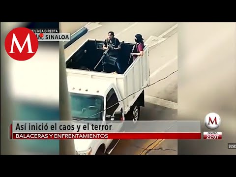 Así Inicio El Caos Y Terror En Culiacán