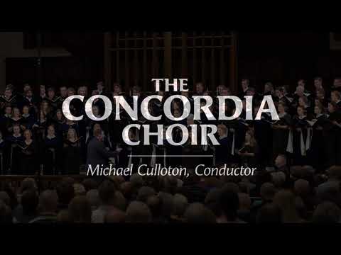 Found - Matthew Culloton (The Concordia Choir - Moorhead, MN and The Singers - MCA)
