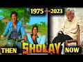 Sholay 1975 2022 Movie Cast Then And Now Sholay Movies Photo Sholay Movies Actor