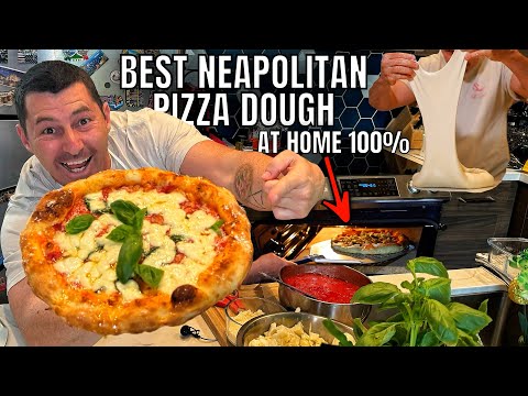 Best Neapolitan Pizza Dough At Home 100% - Full Process Vito Iacopelli