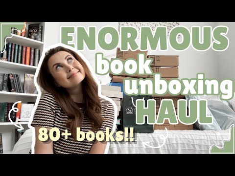 The BIGGEST Book Unboxing Haul EVER!