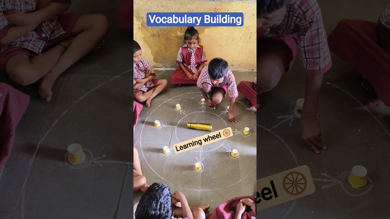 Vocabulary Building | Learning wheel 🛞 | Teacher Innovation Ideas | Creative teaching | #school #yt