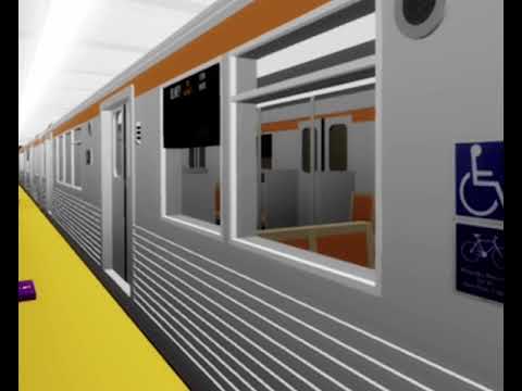 Septa Broad Street Line Train 2-car departs 8 Broad ridge spur : Septa Broad-ridge Spur Roblox