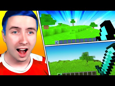SHOCKING! Playing Minecraft Copy for the First Time