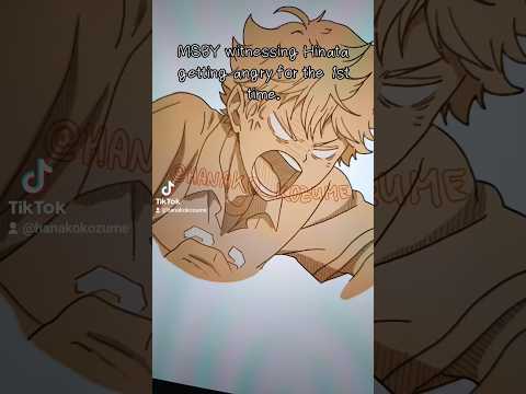 MSBY witnessing Hinata getting mad for the first time #msby  #hinata #bokuto #atsumu  #haikyuu