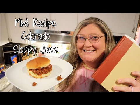 1968 Recipe: Colorado Sloppy Joe's