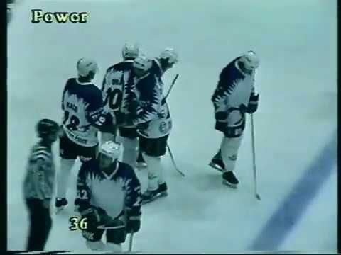 1c Vorbereitungs Spiel ESC Moskitos Essen vs  Hannover Scorpions Saison 1999 2000