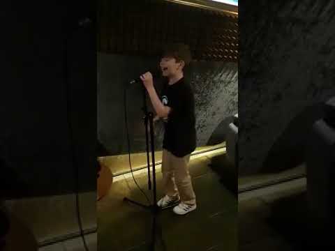 12 Year old David Adrian Stefan Chained to the rhythm live