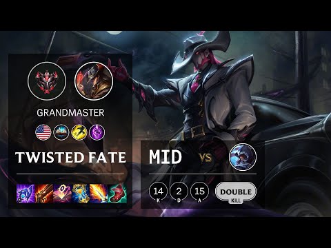Twisted Fate Mid vs Talon - NA Grandmaster Patch 11.19