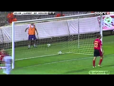 11.08.2013 Hungarian League Újpest-Budapest Honvéd 1-1 highlights