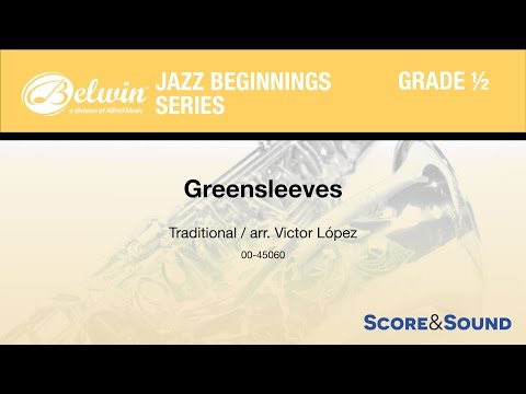 Greensleeves arr. Victor López - Score & Sound
