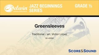 Greensleeves arr. Victor López - Score &amp; Sound