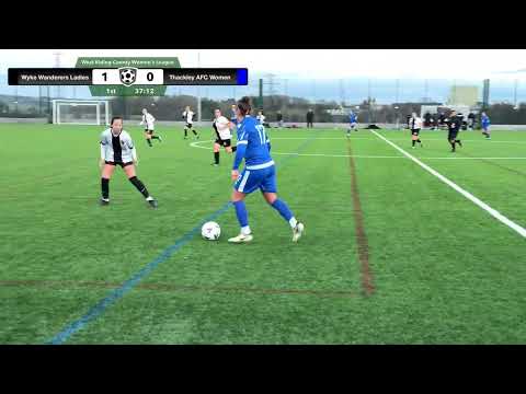 Red Card for Dissent | Wyke Wanderers LFC vs  Thackley AFC Women | WRCWFL