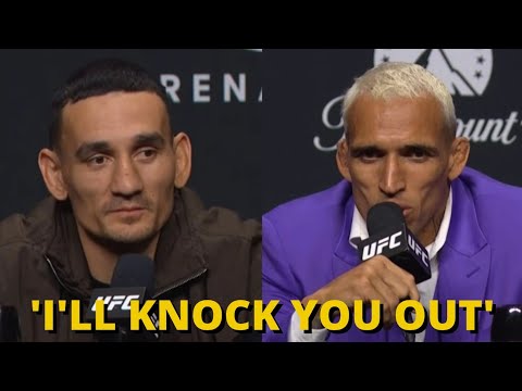 Max Holloway vs Charles Oliveira - Press Conference Highlights