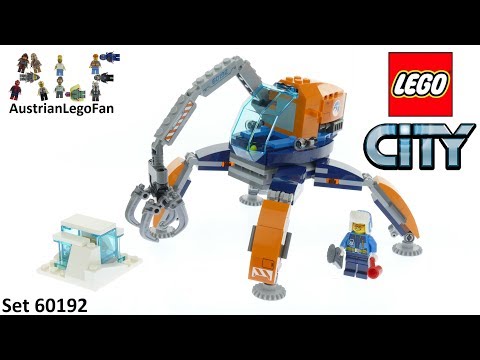 Vidéo LEGO City 60192 : Le véhicule arctique