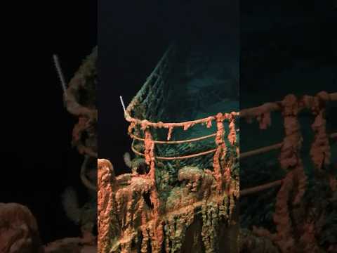 High-res video of the Titanic wreck