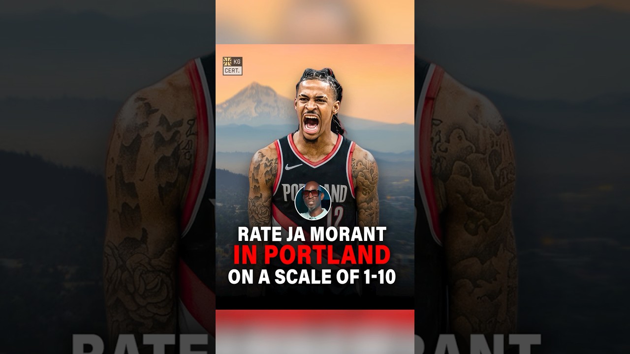 Scale of 1-10, how much does Ja Morant elevate the Trail Blazers roster? 🤔 #KevinGarnett