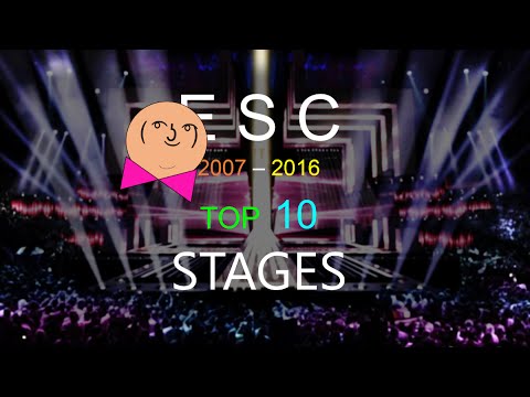 Eurovision 2007-2016 Stages | My top 10