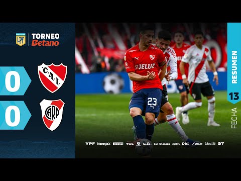 INDEPENDIENTE 0 - 0 RIVER I Resumen del partido | #TorneoBetano 2024