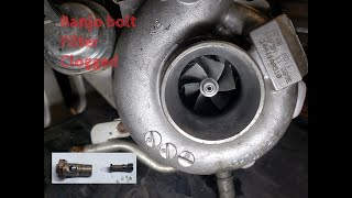 2007 outback xt banjo bolt filter turbo failure p0011