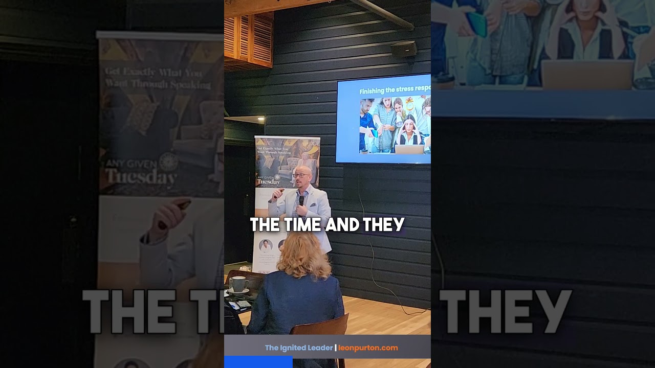 Leaders need a Resilience Practice, this helps you finish the stress response #leadership #speaker