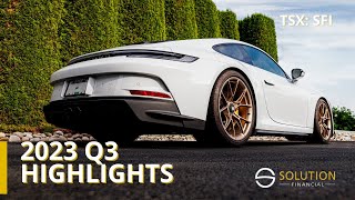 Q3 2023 Financial Highlights | Solution Financial