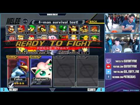 GB Feb 6, 2016 - SSBM Singles - Nicaboy vs Azurite