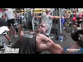 Robert Timms Trains Chest & Back | Mr. Olympia 2017