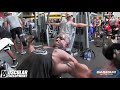 Robert Timms Trains Chest & Back | Mr. Olympia 2017