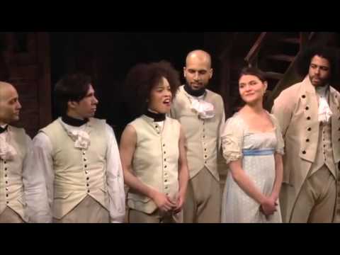 What I did for love - Hamilton cast honors A Chorus Line