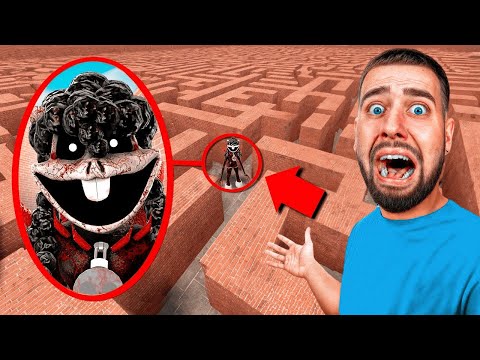 STUCK IN A MAZE WITH BABA CHOPS POPPY PLAYTIME CHAPTER 4!!