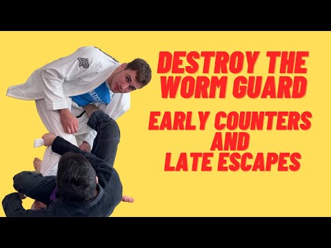 DESTROY The Worm Guard - Early Counters & Late Escapes To One Of The Trickiest Guards In BJJ