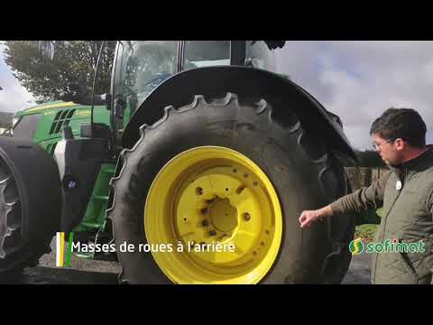 Vidéo occasion tracteur john deere 6215R