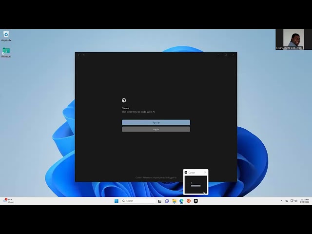 Instalación Cursor