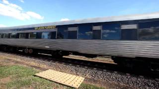 preview picture of video 'Ghan stops at Adelaide River, NT, Australia 26 April 2011'