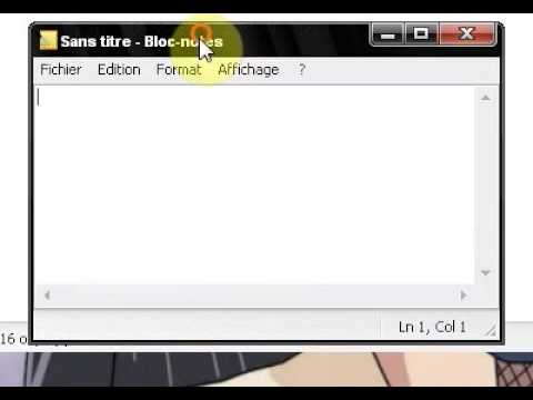 [HQ] [TUTO] [YOUTUBE] Ouvrir le bloc note avec exécuter pour WAWA-MANIA