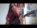 Through The Fire And Flames - Dragonforce Guitar Cover | Juliana Wilson