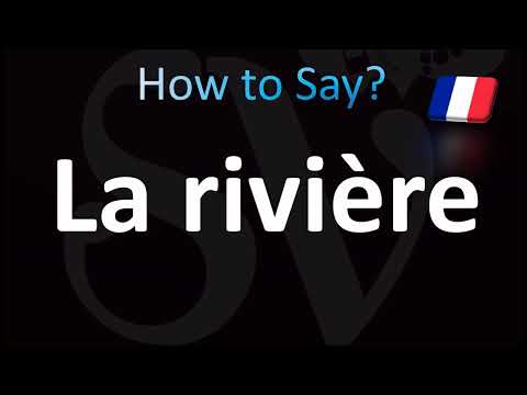 How to Pronounce ''La rivière'' Correctly! (French)