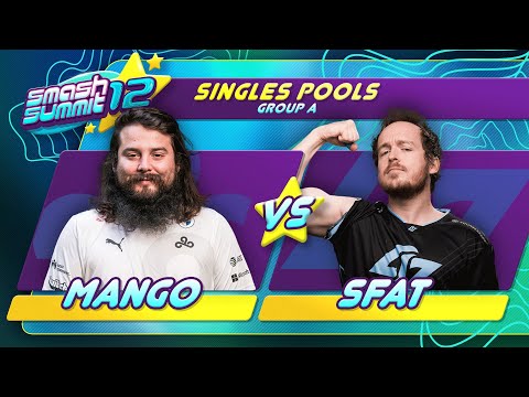 Mang0 vs SFAT - Singles Pools: Group A - Smash Summit 12 | Falco vs Fox