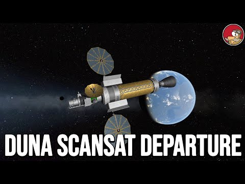 Duna ScanSat HiRes Departure - KSP Career 2022 - ep 73