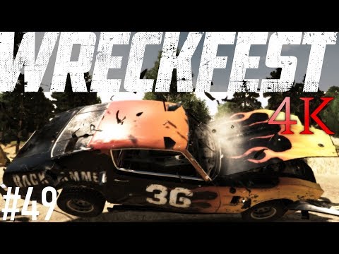 [Wreckfest Gameplay] Complete Career #49 Sanpit Showdown REPLAY 4K No Commentary